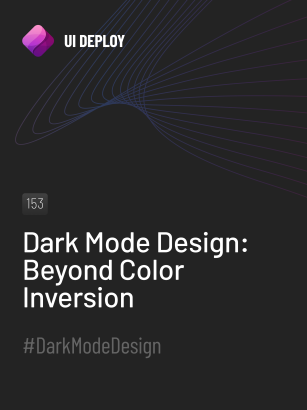 Dark Mode Design: Beyond Color Inversion