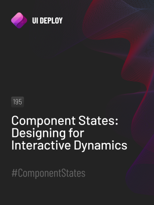 Component States: Designing for Interactive Dynamics