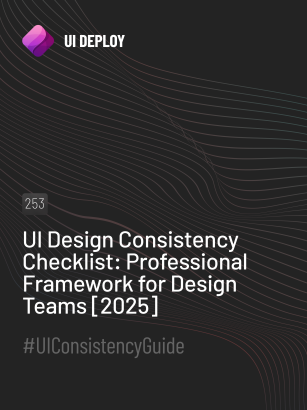 UI Design Consistency Checklist: Professional Framework for Design ...