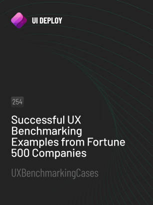 Successful UX Benchmarking Examples from Fortune 500 Companies